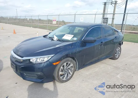2018 Honda Civic Ex from USA, damaged, VIN 19XFC2F77JE017193